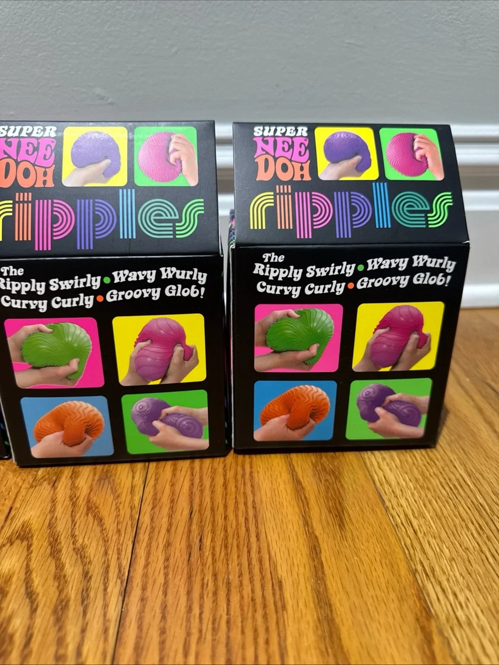 Super NeeDoh Ripples Sensory Stress Ball - colors may vary!!